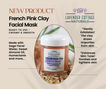 Load image into Gallery viewer, French Pink Clay Facial Mask - Wholesale (6 Jars)
