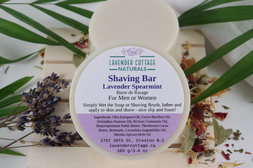 Shaving Bar - Lavender Spearmint