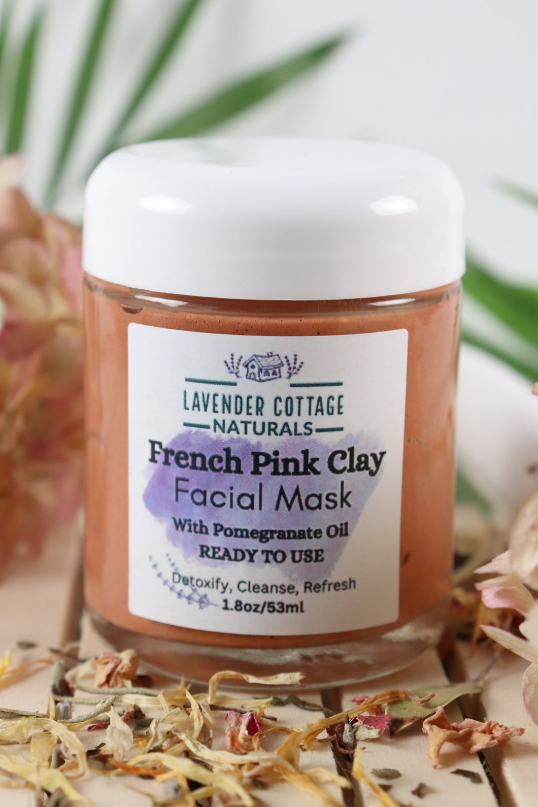 French Pink Clay Facial Mask