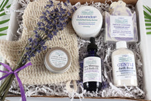 Load image into Gallery viewer, Lavender Bath Gift Set
