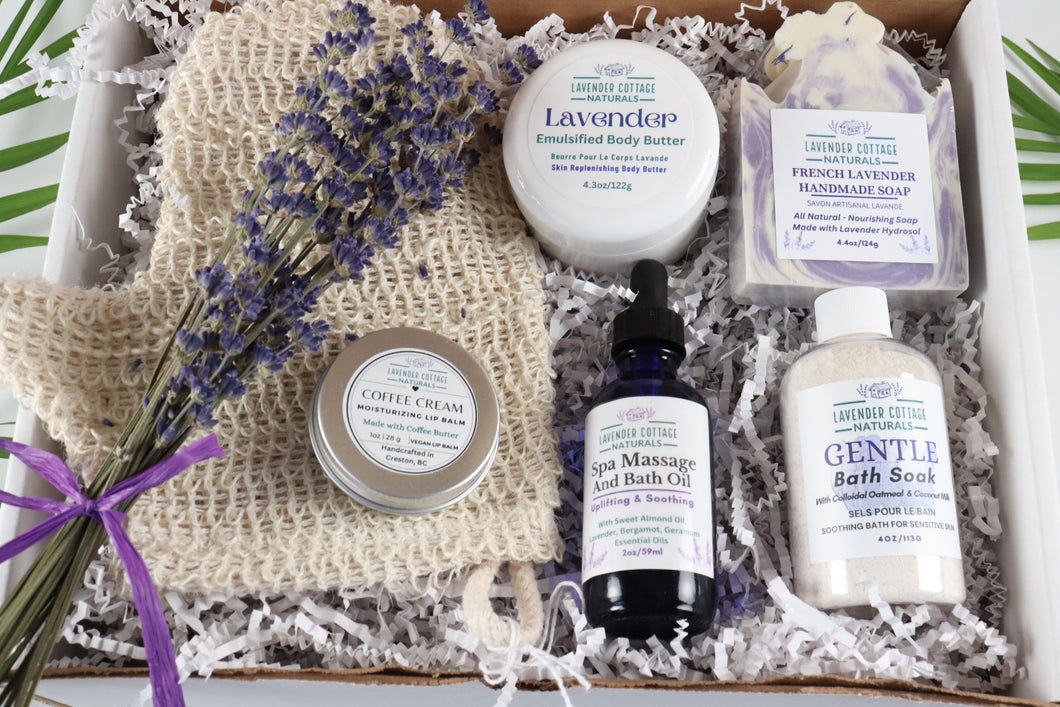 Lavender Bath Gift Set