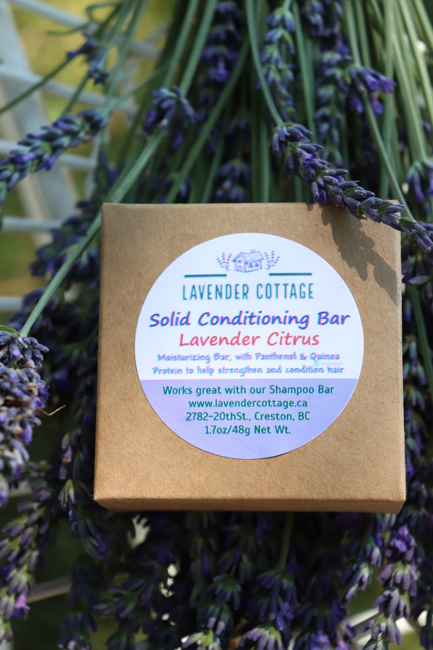 Lavender Citrus Solid Hair Conditioning Bar
