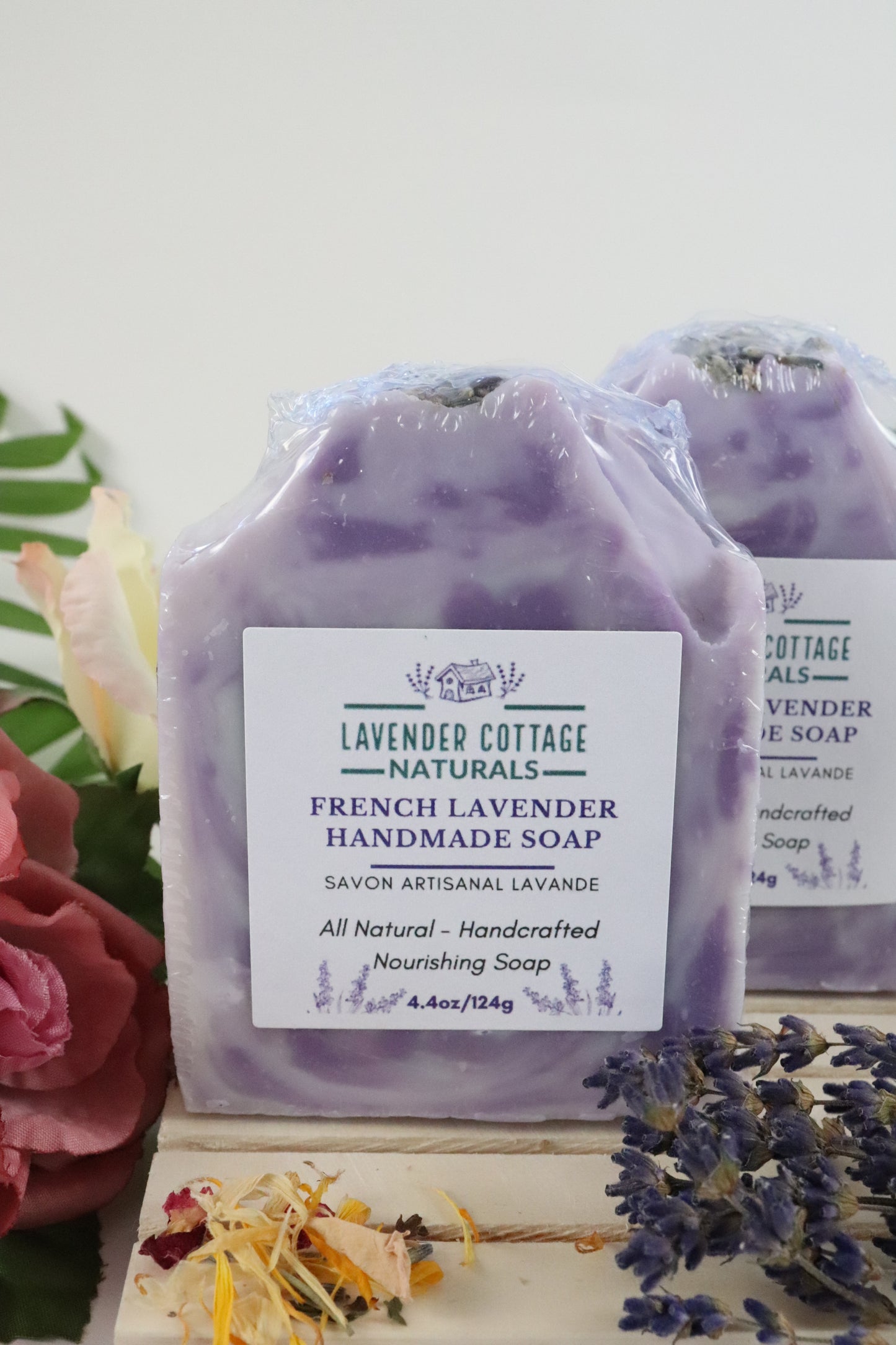 French Lavender Soap - Wholesale (6 Bars)