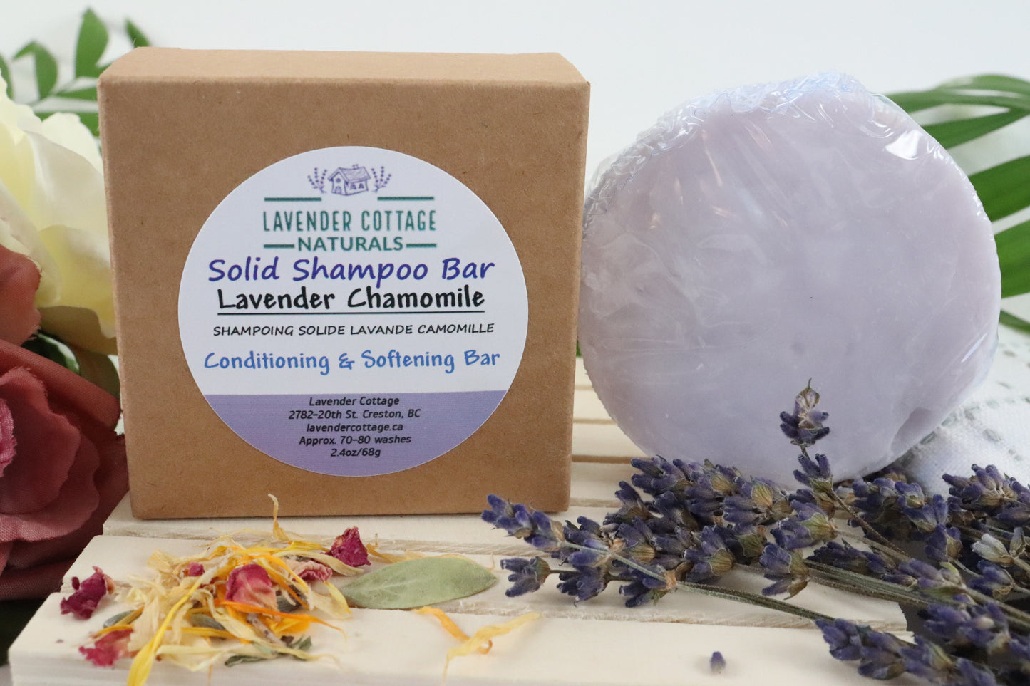 Lavender Solid Shampoo Bar - Wholesale (6 Bars)