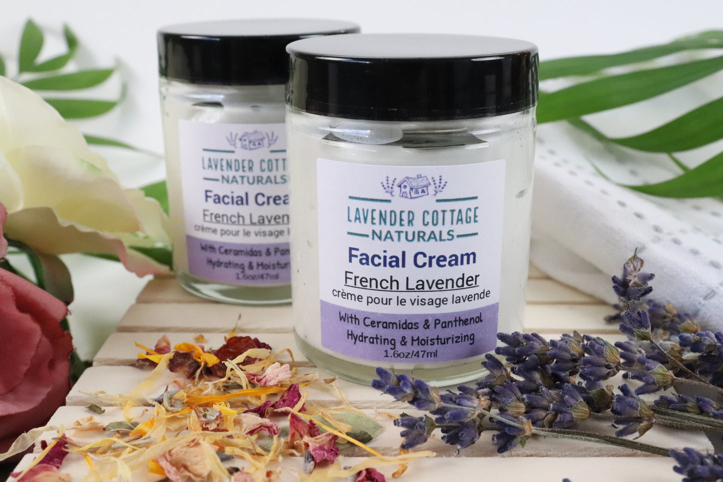 Lavender Renew Facial Cream With Added Anti-Aging Ingredients